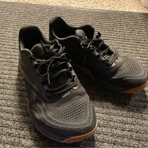 Reebok Nano X2 weightlifting/cross-training shoes, black on black with gum soles